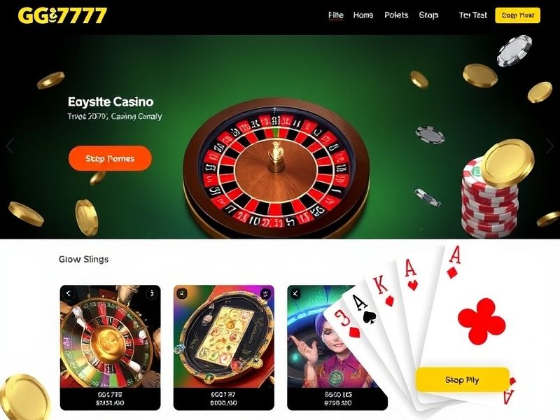 Welcome to gg777.com – your premier destination for online gambling with exclusive bonuses and games like slots, poker, roulette, and more. Play for real money on a trusted platform.